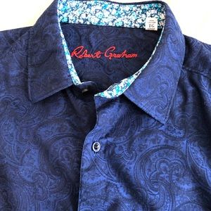 Robert Graham short sleeve XL flip cuff